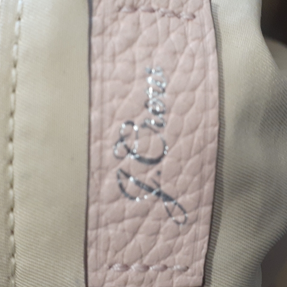 J.crew bristol  pebble pale pink  leather women's  satchel handbag - Picture 15 of 17